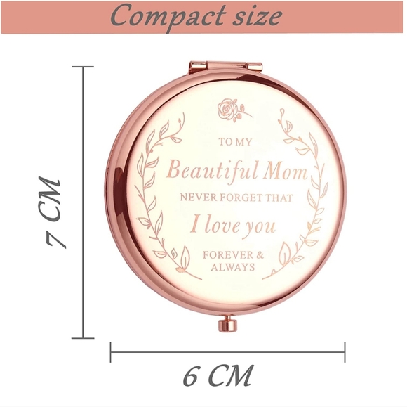 Gift for Mother Makeup Mirror - Picture 4 of 5